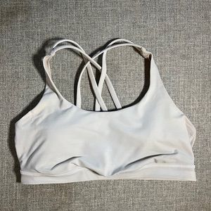 Lululemon Strappy Sports Bra Size 12 - Bone